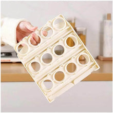 Plastic Foldable Egg Tray | 24 Grid Egg Storage Box (1 Pc) - dailyneed.life