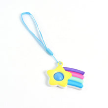 Stress Relief Silicone Push Fidget Toy Keychain for Kids (1 Pc) - dailyneed.life