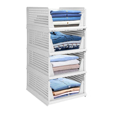 Clothes Organizer 4 layer Drawer for Wardrobe Cupboard Organizer for Clothes Foldable and Stackable Closet Organizer Drawer Organizer for Clothes Multi Purpose Plastic Drawer - dailyneed.life