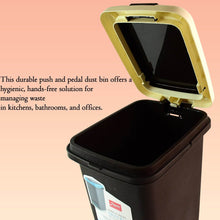 Apex Push N Pedal Plastic Dustbin 10L Capacity (1 Pc) - dailyneed.life