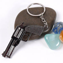 Gun Keychain Metal Weapon Key Rings Pendant for Men, Birthday Gifts (1 Pc / Mix Design) - dailyneed.life