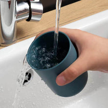 Multipurpose Wall Mount Toothbrush Holder Plastic Stand With 2 Cup (1 Set) - dailyneed.life