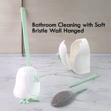 Flexible Silicone Toilet Cleaning Brush Set - dailyneed.life