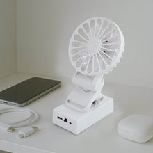 Rechargeable Mini Clip-On Desk Fan (1 Pc) - dailyneed.life