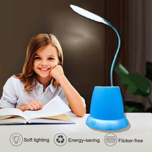 Desk Lamp with Pen Holder Table Lamp with Pencil Stand for Home Office - dailyneed.life