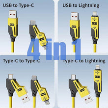 4 in 1 Spring Fast Charging Cable (1 Pc / 1.5 Mtr Long) - dailyneed.life