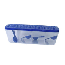 Kitchen Multipurpose Air-tight 4 Sections Storage Containers / Masala Box (1 Set) - dailyneed.life