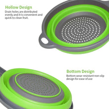 Foldable Silicone Colander for Fruit & Veggies - dailyneed.life