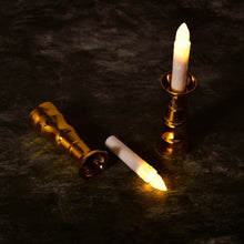 2pcs LED Candle Light Candles Flameless Lamp Indoor Window Decoration Wedding Party Decor Light, Diwali - dailyneed.life