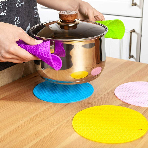Silicone Trivet for Hot Dish and Pot, Silicone Hot Pads ( 1 pcs ) - dailyneed.life