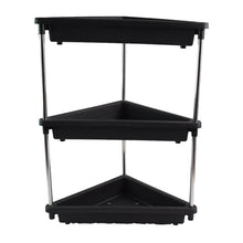 3-Layer Multipurpose Plastic Corner Storage Rack - dailyneed.life