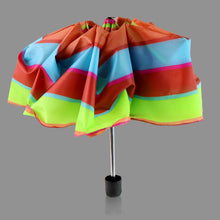 3-Fold Sun & Rain Protective Solid Foldable Umbrella, (1 Pc / Mix Design) - dailyneed.life
