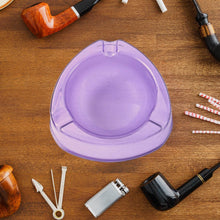 Oblivion Transparent Pueple Plastic Ashtray (1 Pc) - dailyneed.life