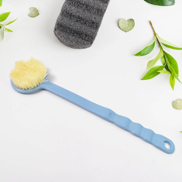 Back Scrubber for Shower Dry Body Brush Back Brush Long Handle (1 Pc / B Grade) - dailyneed.life