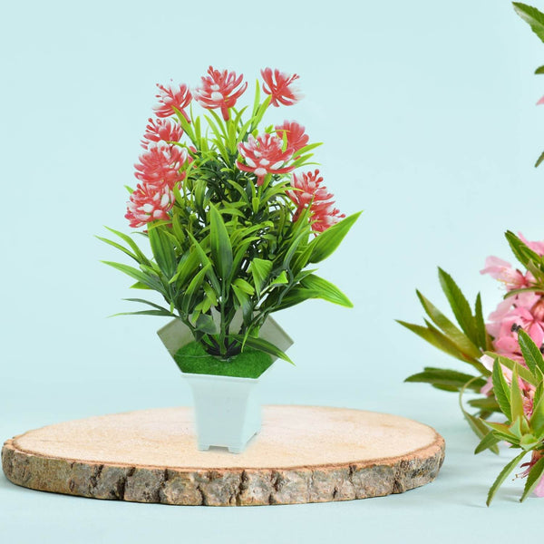 Wild Artificial Flower Plant for Home & Office Decor (1 Pc, Cute Pot) - dailyneed.life