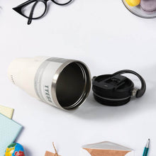 High Quality Stainless Steel Vacuum Glass Insulated Glass Coffee Cups Double Walled Travel Mug, Car Coffee Mug (With Lid & Handle / 1 Pc) - dailyneed.life
