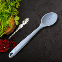 Multipurpose Silicone Spoon, Silicone Basting Spoon Non-Stick Kitchen Utensils Household Heat-Resistant Non Stick Spoons Kitchen Cookware Items For Cooking and Baking (6 Pcs Set) - dailyneed.life