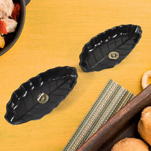 Ertiga Round Ceramic Bowl With Plastic leaf shape Serving platter Portable, Lightweight Breakfast, Serving Bowl | Highly Durable Material | Ideal for Rice, Pasta, Desserts Home & Kitchen Serving Bowl & platter (4 Pcs set) - dailyneed.life