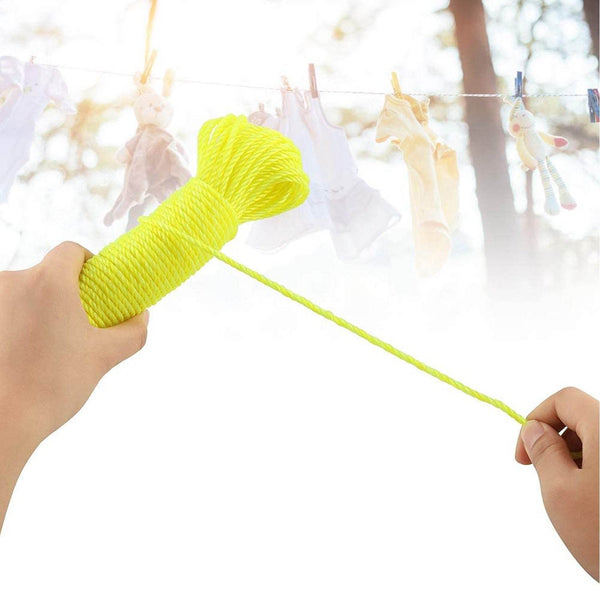 3m Heavy-Duty Laundry Drying Rope (1 Pc, Mixed Colors) - dailyneed.life
