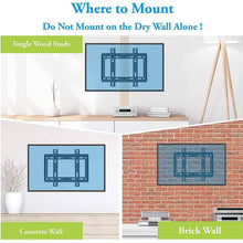 Universal Heavy Duty Adjustable Metal LED LCD TV Wall Mount Bracket - dailyneed.life