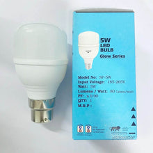 High-Power 5 W LED Light Bulb, Brightness LED Bulb White, General Lighting Bulb, Energy Saver Superior Light , LED Bulb, Cool White For every room: bedroom, living room, kitchen, garage, bathroom (5 Watt) - dailyneed.life