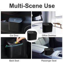 Mini Car Trash Can with Lid, Waterproof Car Trash Bin Storage Box (1 Pc) - dailyneed.life