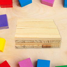 Wooden Pattern Brain Puzzles 20 Pcs Wooden Strips, 40 Pattern Cards (1 Set) - dailyneed.life