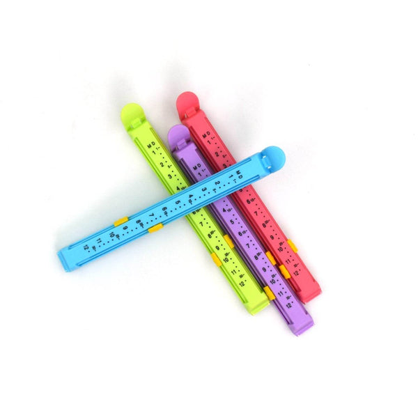 large Plastic Food Pouch Clip Sealer for Keeping Food Fresh for Home Kitchen Camping, Set of 4 (Multicolor) - dailyneed.life