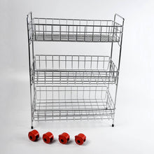 3-Tier Stainless Steel Kitchen Trolley , Fruit & Vegetable Rack - dailyneed.life