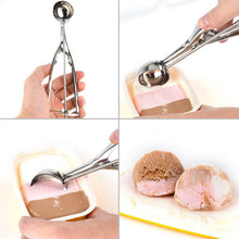 Stainless Steel Premium Quality Ice Cream Serving Spoon Scooper with Trigger Release - dailyneed.life
