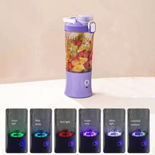 Eletric Crusher Juicer With Multicolor Light, 8 Blades (600 ML / Multicolor) - dailyneed.life