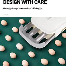 Egg Storage Box Plastic Egg Drawer Fridge Egg Organizer Egg Keeper Refrigerator Egg Drawer Plastic Egg Carton Covered Egg Holder Pantry Egg Bin Household Egg Tray (1 Pc) - dailyneed.life