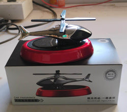 Solar-Powered Rotating Helicopter Car Air Freshener - dailyneed.life