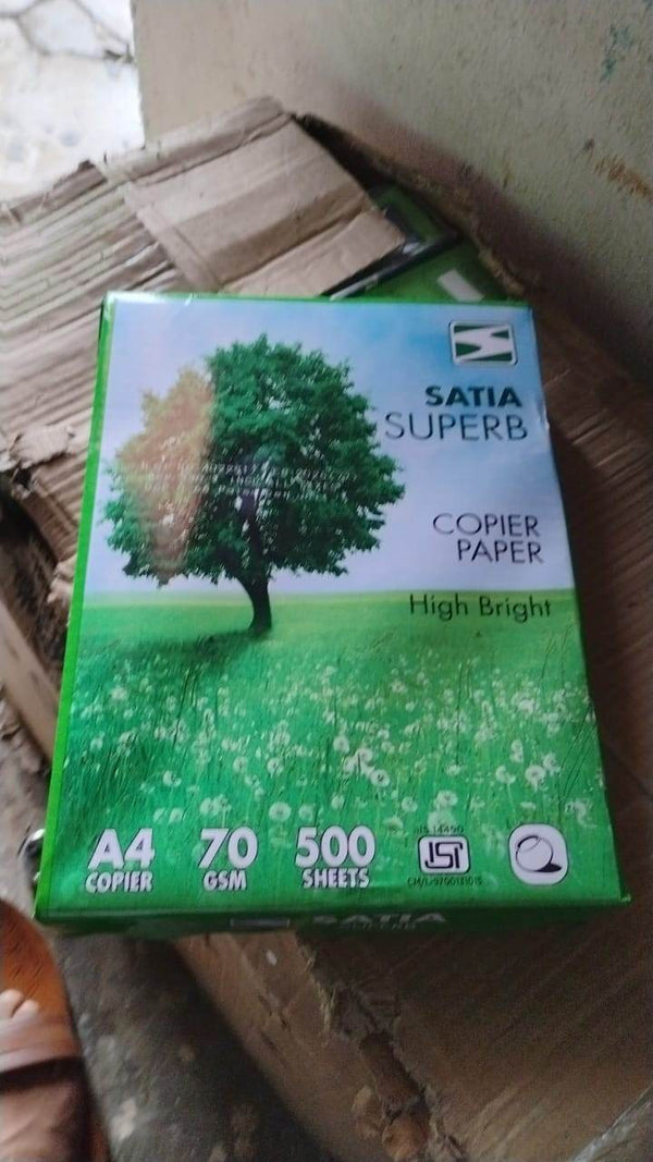 A4 Size High Bright Copier Paper – 70 GSM – Pack of 500 Sheets - dailyneed.life