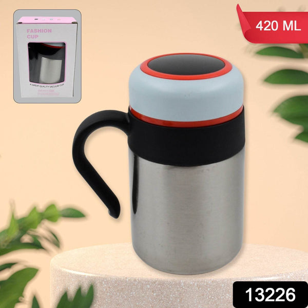 Stainless Steel Mug / Bottle Vacuum Insulated Cup With Handle & Small Cup (420 ML) - dailyneed.life
