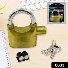 Security Alarm Metallic Lock System with 3 Keys (1 Set / Mix Color) - dailyneed.life