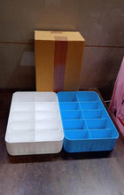 Multi-Function Desktop Drawer Storage Box 10 Grid Underwear Socks Box (2 Pc Set) - dailyneed.life