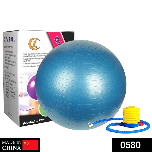 Anti-Burst Gym Ball with Pump (75 cm) - dailyneed.life