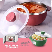 Apex Premium Plastic Serving Bowl Set with Lids (2 Pc) - dailyneed.life