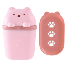 Cute Bear Shaped Soap Case ,Sabudani (1 Pc) - dailyneed.life