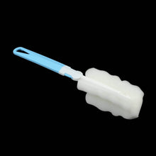 Sponge Cleaning Brush Kitchen Tool Bottle Soft Brush for Dishes| Cleaning Brush Cleaner with Plastic Long Handle, Soft Dish Washing Foam Cleaning Brushes For Cups Mugs Kettles Wine Glasses and Baby Bottles (1 Pc) - dailyneed.life