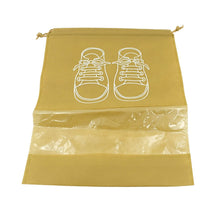 BEACH BAG SHOES STORAGE BAG CLOSET ORGANIZER NON-WOVEN TRAVEL PORTABLE BAG WATERPROOF POCKET CLOTHING CLASSIFIED HANGING BAG SHOE BAG LUGGAGE TRAVEL PORTABLE SHOE POUCH NON WOVEN TRANSPARENT WINDOW (3 PC ) - dailyneed.life