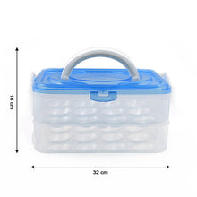 Double Layer Premium 48 Grid Egg Storage Box for Egg Storage Container - dailyneed.life