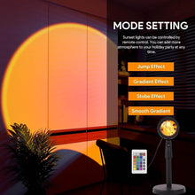 Multi Colors Sunset Lamp, Sunset Projection Lamp LED Night Lights - dailyneed.life