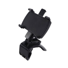 Car Phone Holder Clip Mount 360 Degree Rotation Dashboard Rear View Mirror Sun Visor Smartphone HUD Navigation Fold Stand Plastic Black Compatible For All Smart Phones - dailyneed.life