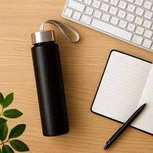 Portable Stainless Steel Water Bottle with Strap (Approx 250ML) - dailyneed.life