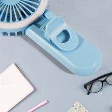 Clip Fan With Light, home, kitchen, Office Portable Fan, Rechargeable Fan - dailyneed.life