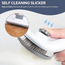Self-Cleaning Slicker Brush for Dogs & Cats (1 Pc) - dailyneed.life