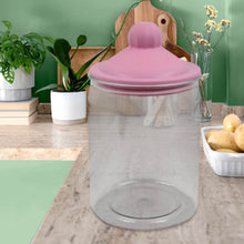 Transparent Kitchen Plastic Container/ Jar Set (2 Pcs Set / 1100 ML Approx) - dailyneed.life