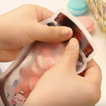 Plastic Transparent Big Jar Shaped Pouch With Zipper (1 Pc) - dailyneed.life